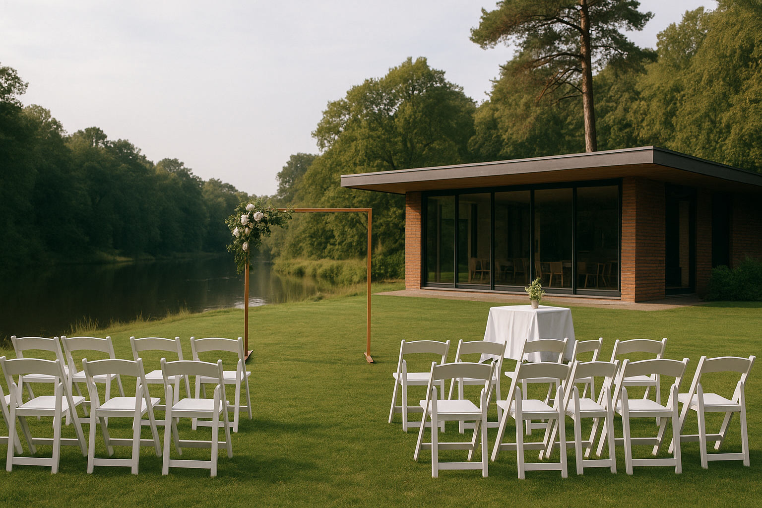 Foto bij Trouwen aan de rand van het Mastbos: een locatie met natuur en klasse
